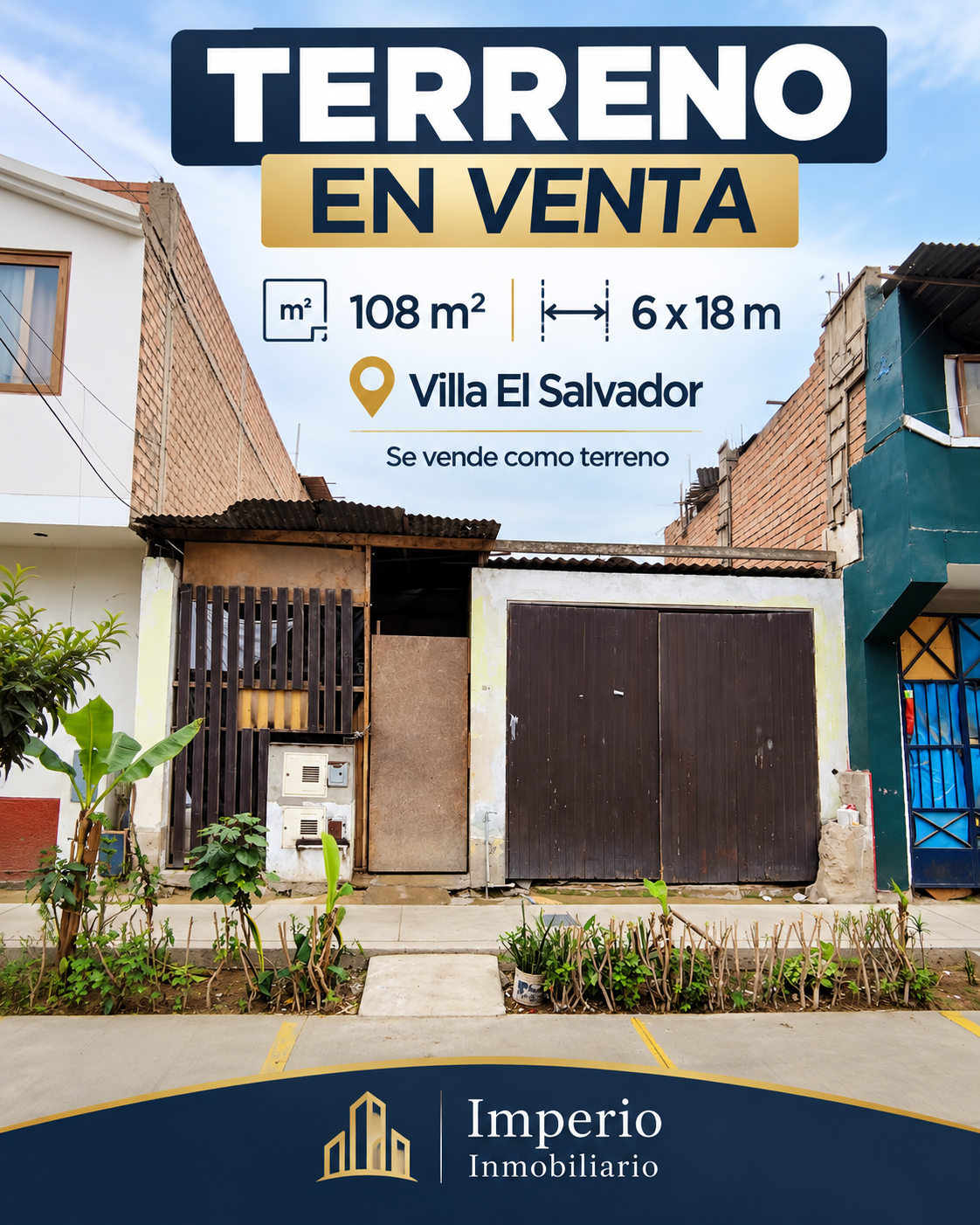 Terreno Urbano en Villa El Salvador